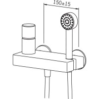 Смеситель для душа Oras Alessi One 8560