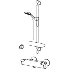 Термостат для душа Oras Optima 7169U