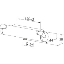 Термостат для душа Oras Optima 7161