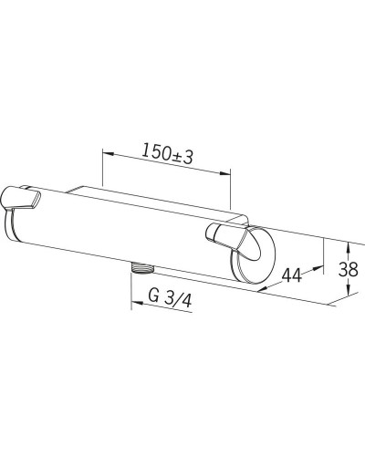 Термостат для душа Oras Optima 7160U