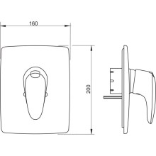 Смеситель для душа Oras Vega 1887