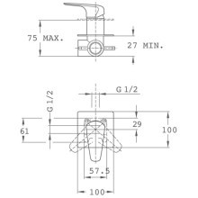 Смеситель для душа Teka Itaca 67241020G3