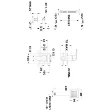 Смеситель для душа Teka Itaca 672420220
