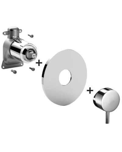 Смеситель для душа Paffoni Light LIGBOX010CR