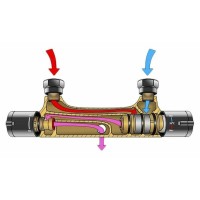 Смеситель для душа Ravak Termo TE 032.00/150 X070034 с термостатом Хром