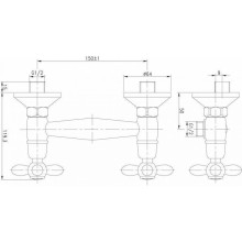 Смеситель для душа Aquanet Opera SD98907 187238 Хром