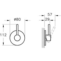 Смеситель для душа VitrA Complimentary A41457EXP