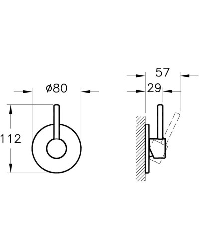 Смеситель для душа VitrA Complimentary A41457EXP