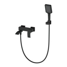 Смеситель для ванны с душем WONZON & WOGHAND, Черный матовый (WW-88639009-MB)