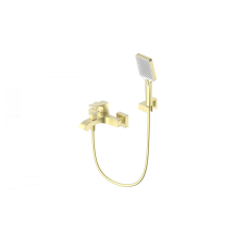 Смеситель для ванны с душем Wonzon & Woghand, Брашированное золото (WW-88037072-BG)