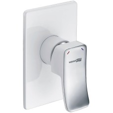 Смеситель для душа WasserKRAFT Aller 10651W Белый Хром