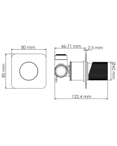 Смеситель для душа WasserKRAFT Mosel 4651