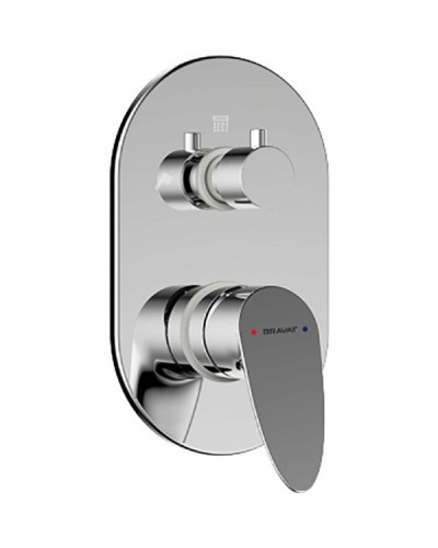 Смеситель для душа Bravat Drop P69190C-2-RUS Хром