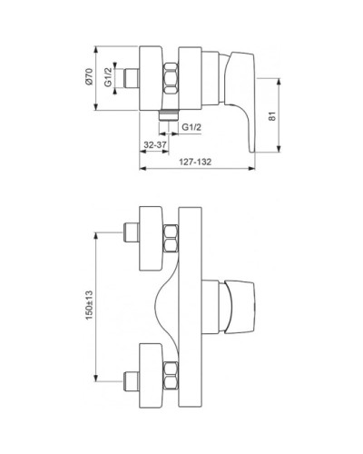 Смеситель для душа Vidima Видима Ван BA085AA