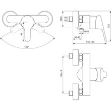 Смеситель для душа Vidima Видима Джой BA075AA