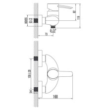 Смеситель Lemark Atlantiss LM3203C
