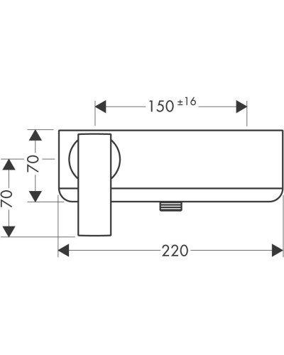 Смеситель для душа Axor Citterio 39600000