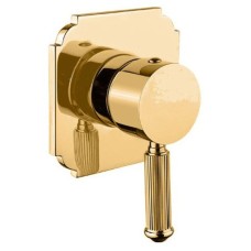 Смеситель для душа золото 24 карата Cezares Olimp OLIMP-DIM2-03/24-L