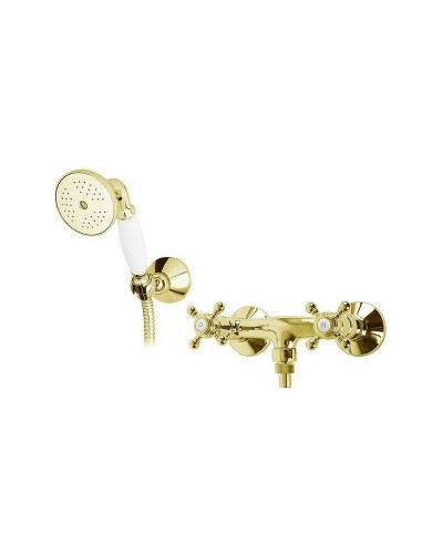 Смеситель для душа с ручным душем, шлангом 150 см и держателем CEZARES GOLF-D-03/24-Bi