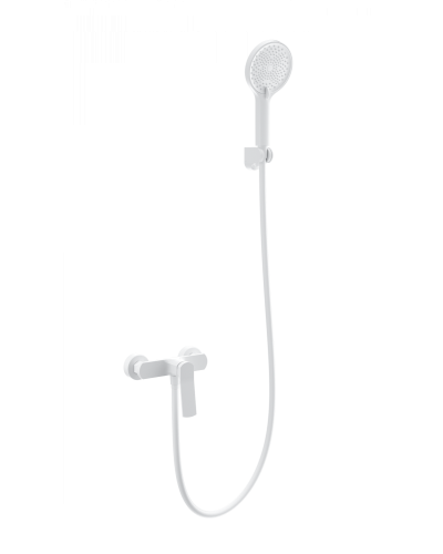 Смеситель для душа WONZON & WOGHAND, Белый матовый (WW-B2585-MW)