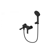 Смеситель для ванны с душем Wonzon & Woghand, Черный матовый (WW-88037079-MB)