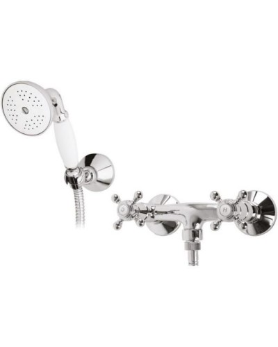 Смеситель для душа с ручным душем, шлангом 150 см и держателем CEZARES GOLF-D-01-Bi