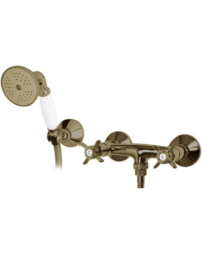 Смеситель для душа с ручным душем, шлангом 150 см и держателем CEZARES LORD-D-02-Bi