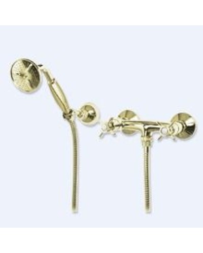 Смеситель для душа с ручным душем, шлангом 150 см и держателем CEZARES LORD-D-03/24-M