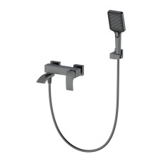 Смеситель для ванны с душем WONZON & WOGHAND, Темный графит (WW-88639009-BGM)