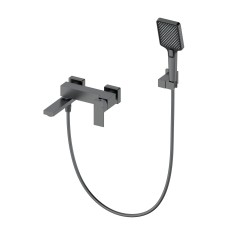 Смеситель для ванны с душем WONZON & WOGHAND, Темный графит (WW-88639016-BGM)