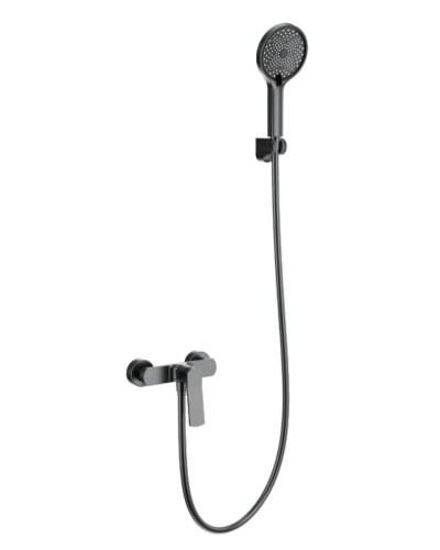 Смеситель для душа WONZON & WOGHAND, Темный графит (WW-B2585-BGG)