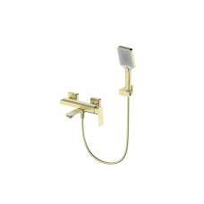 Смеситель для ванны с душем WONZON & WOGHAND, Брашированное золото (WW-88639011-BG)