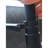 Смеситель для кухни AltroBagno Flusso AltroBagnoFlusso050204NeOp с подключением к фильтру, с гибким изливом, черный матовый