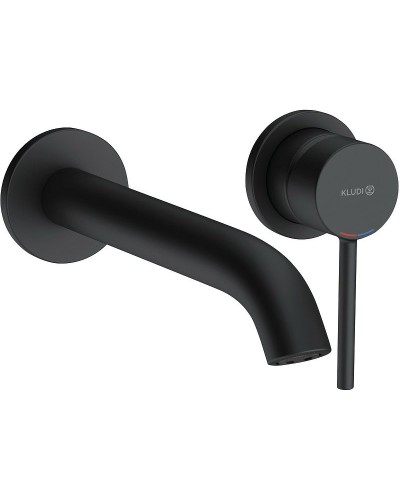 Смеситель для раковины Kludi Bozz 382453976 Черный матовый