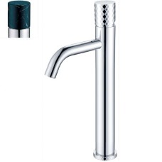 Смеситель для раковины Boheme Stick 122-CR-MR-B Хром Черный