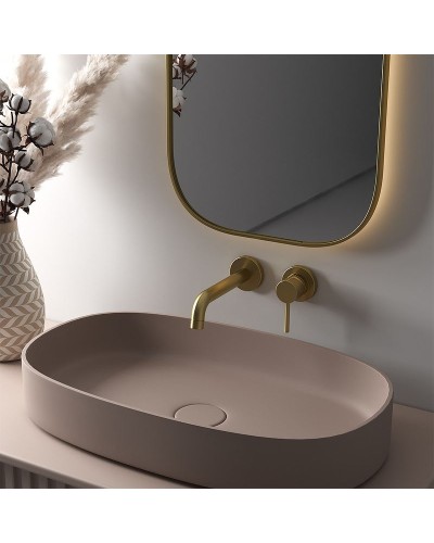 Смеситель для раковины Paini Cox 78PJ208 Матовое золото