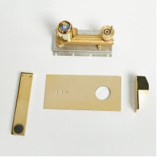 Смеситель для раковины Cezares UNIKA-BLI1-03/24 Золото 24 карат