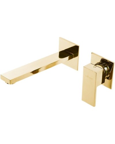 Смеситель для раковины Cezares UNIKA-BLI2-03/24 Золото 24 карат