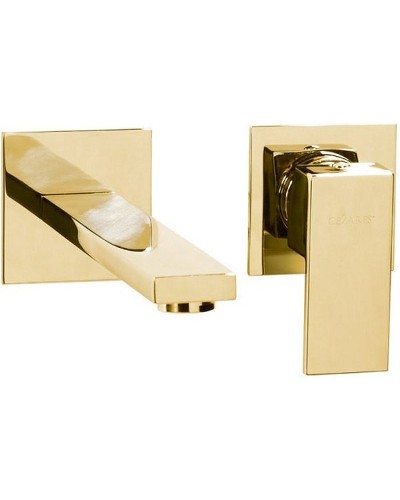 Смеситель для раковины Cezares UNIKA-BLI2-03/24 Золото 24 карат