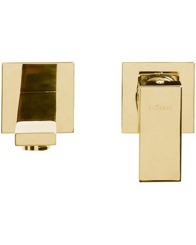 Смеситель для раковины Cezares UNIKA-BLI2-03/24 Золото 24 карат