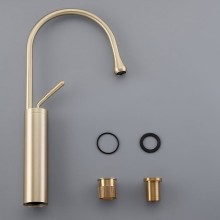 Смеситель для раковины Bronze de Luxe Scandi 9015BR Бронза