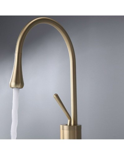 Смеситель для раковины Bronze de Luxe Scandi 9015BR Бронза