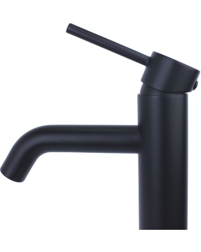 Смеситель для раковины Bronze de Luxe Scandi 1452B Черный матовый