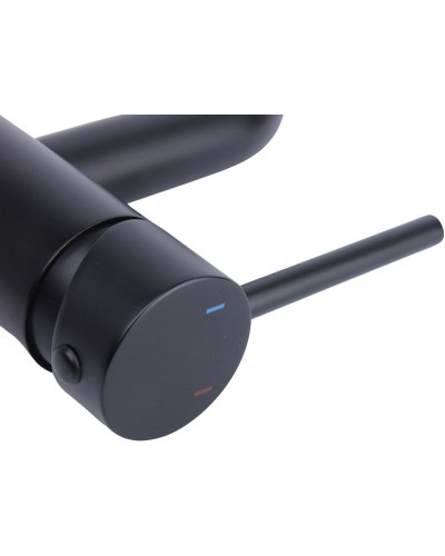 Смеситель для раковины Bronze de Luxe Scandi 1452B Черный матовый