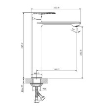 Смеситель для раковины Koller Pool Line XL LN0200XL Хром