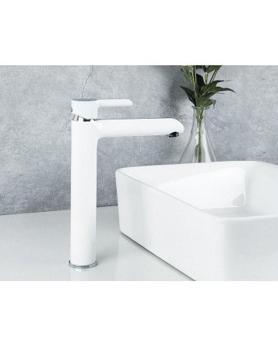 Смеситель для раковины Gappo G03-8 G1003-18 Белый Хром