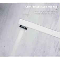 Смеситель для раковины Gappo G17-8 G1017-2 Белый Хром