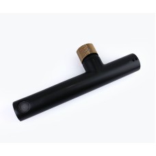 Смеситель для раковины Bronze de Luxe Avantgarde 2021MH Черный Розовое золото