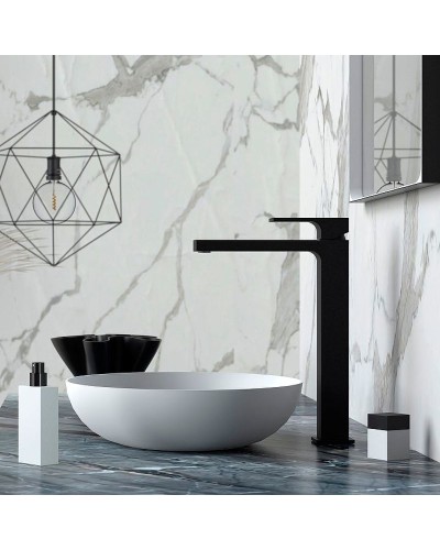 Смеситель для раковины Remer Absolute AU11LNO Черный матовый