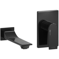 Смеситель для раковины WasserKRAFT A66553 Черный глянец